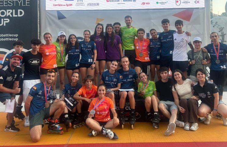 xito del Inline Freestyle Espaol en la Hero Battle Cup de Miln